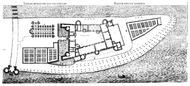 Bastiments v1 (Gregg 1972 p42) - Creil plan
