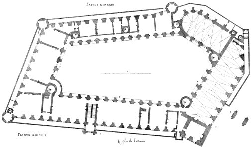 Bastiments v1 (Gregg 1972 p56) - St-Germain-en-Laye plan