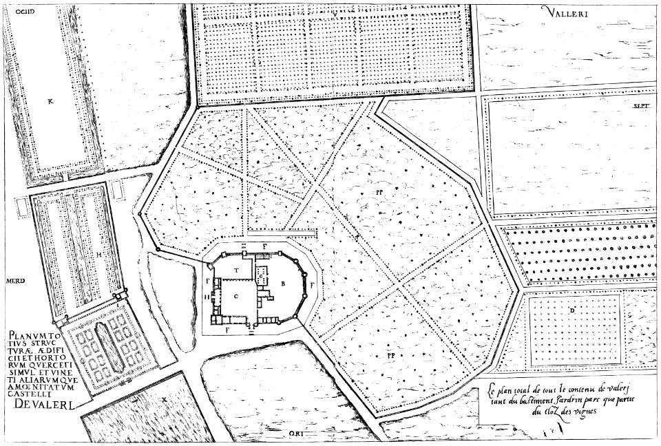 Bastiments v1 (Gregg 1972 p66) - Vallery general plan