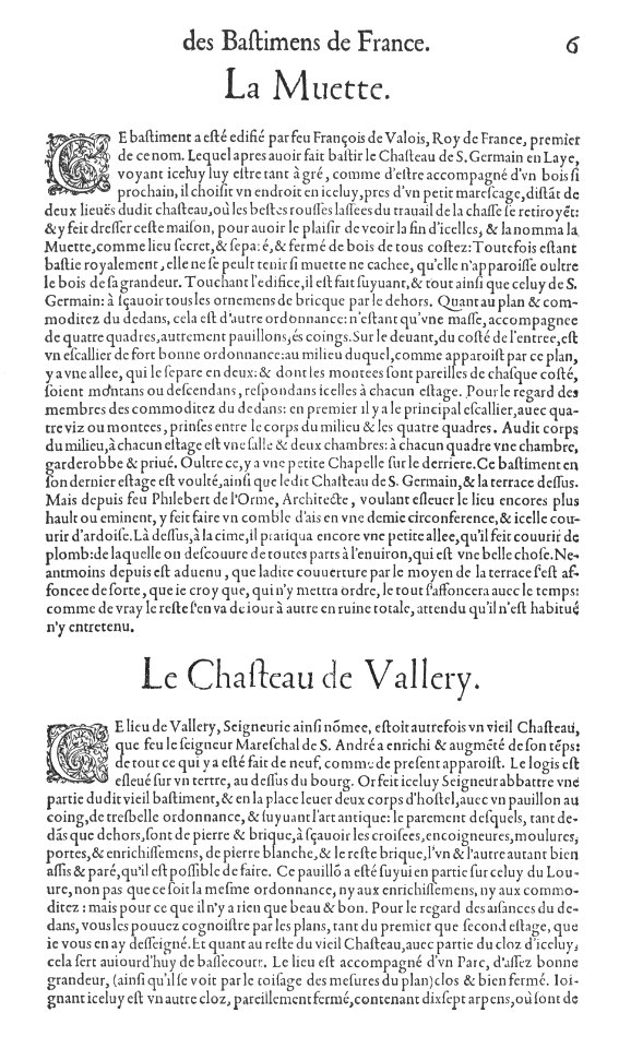 Bastiments v1 (Gregg 1972 p13) - Text for La Muette, Vallery