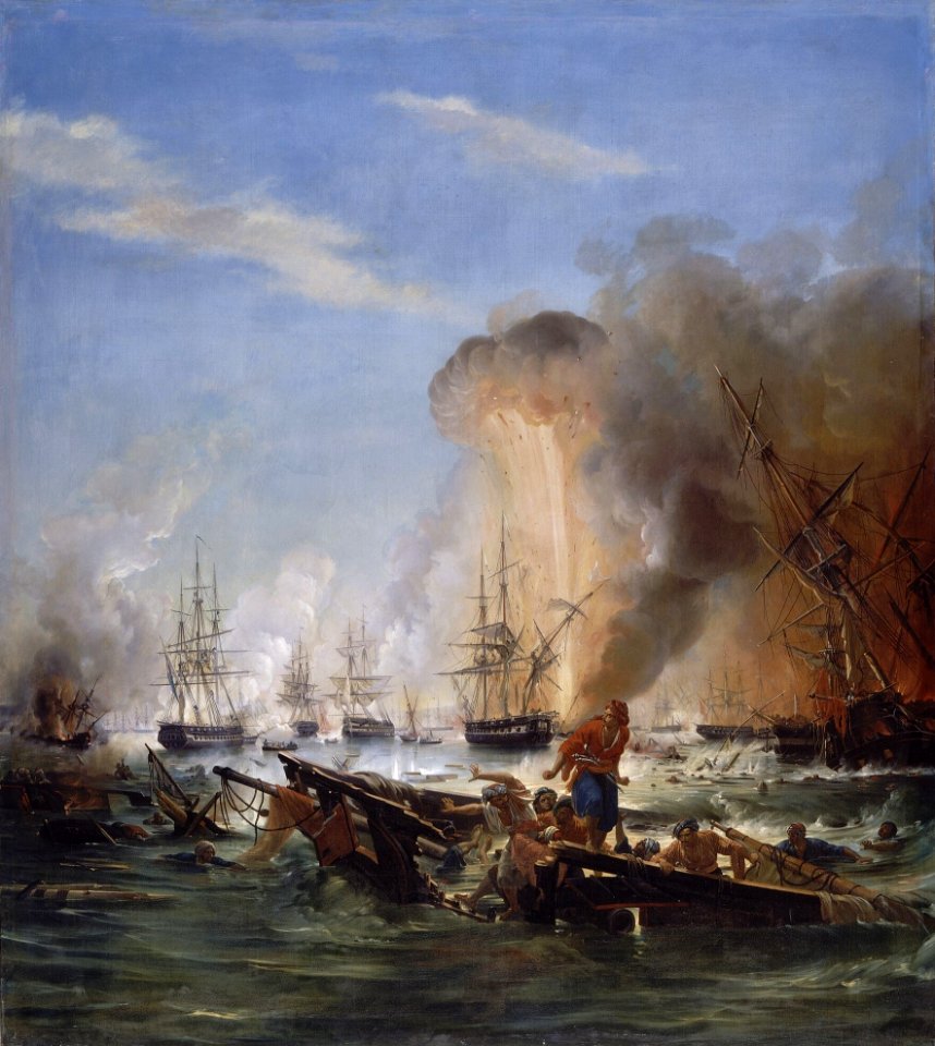 Bataille de Navarin, 20 octobre 1827