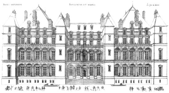 Bastiments v1 (Gregg 1972 p34) - Madrid front facade