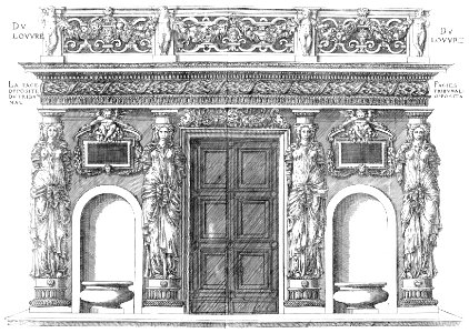 Bastiments v1 (Gregg 1972 p26) - Louvre side opposite the tribunal
