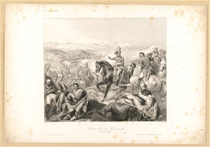 Bataille de Zurich, 25 Septembre 1799 - peint par Bouchot ; gravé par Bein ; dessiné par Sandoz ; diagraphe et pantographe-Gavard. LCCN2017648289