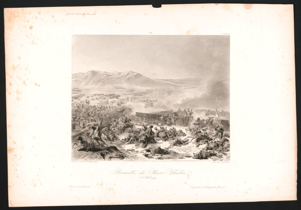 Bataille du Mont-Thabor LCCN2003674522