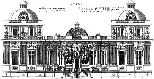 Bastiments v1 (Gregg 1972 p76) - Verneuil elevation garden pavilion