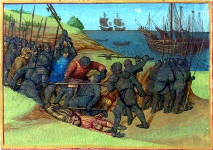 Bataille entre Francs et Danois en 515