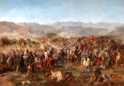 Batalla de las Navas de Tolosa, por Francisco van Halen