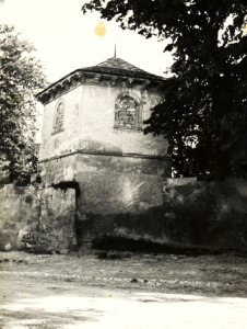 Baszta ogrodowa, fot. Henryk Poddębski, ok. 1936
