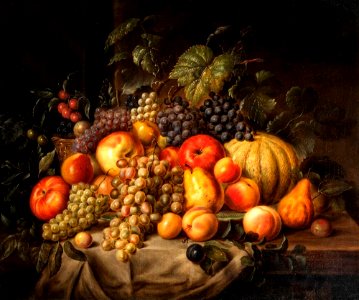 Still Life with Fruit by Frederick Stone Batcheller