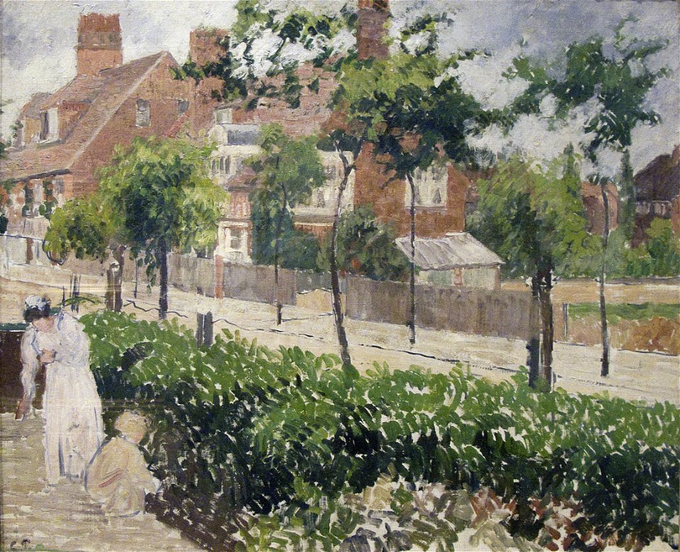 Bath Road, London by Camille Pissarro