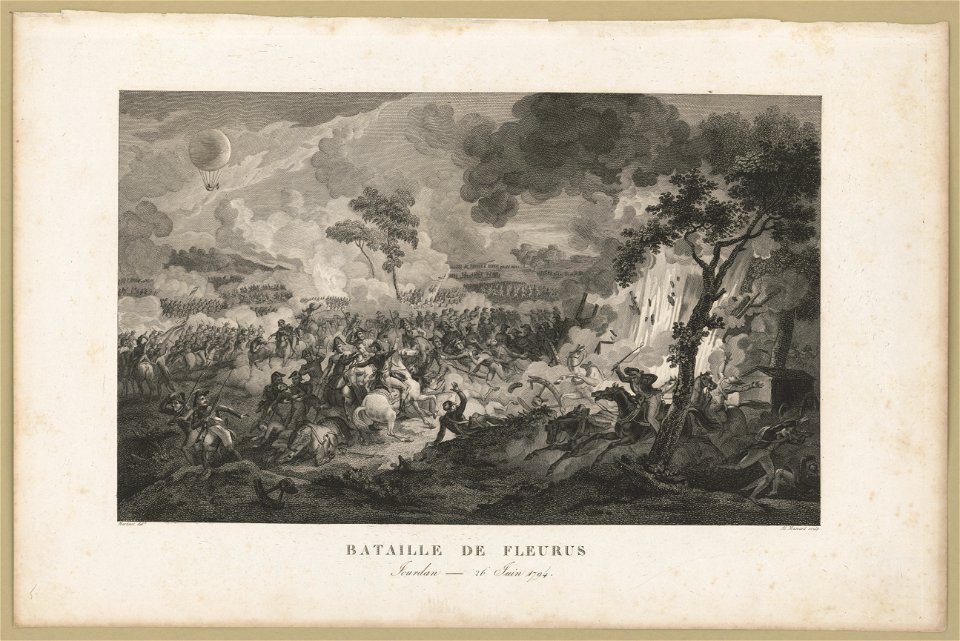 Bataille de fleurus. Jourdan-26 Juin 1794 LCCN2003671695