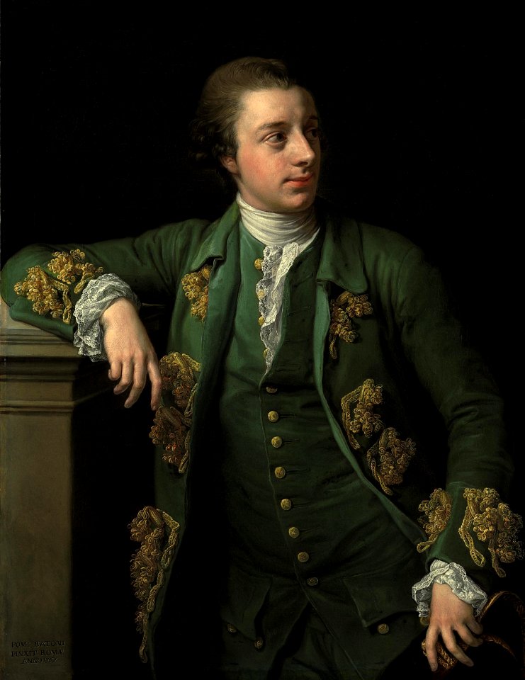 Pompeo Batoni - Portrait of Thomas Fortescue (1767)