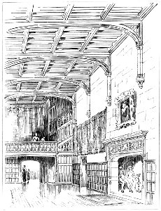 Batsford, fig 2 (Modern Homes, 1909). Free illustration for personal and commercial use.