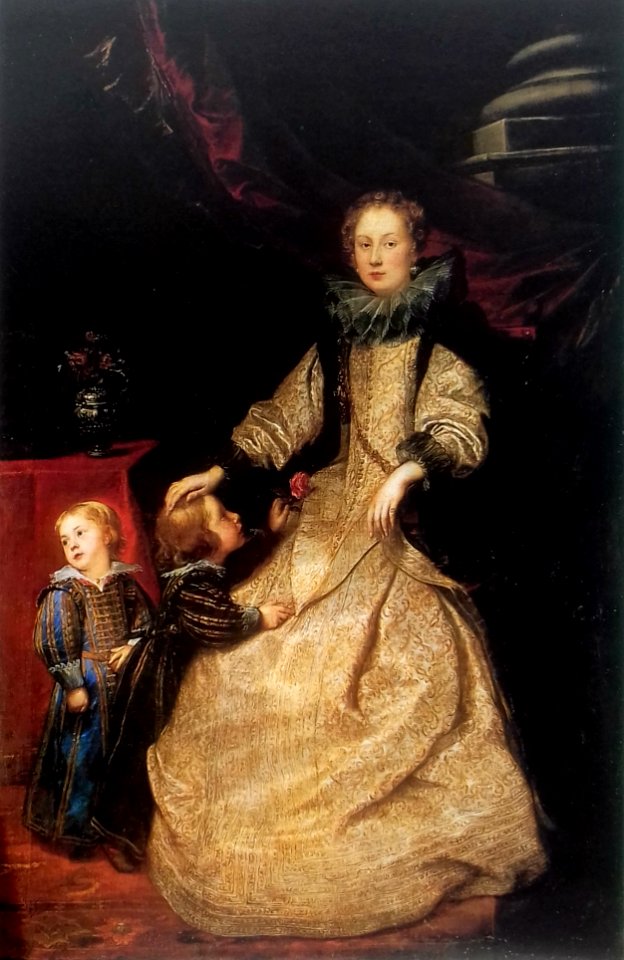 Battina Balbi Durazzo con i suoi figli - Van Dyck
