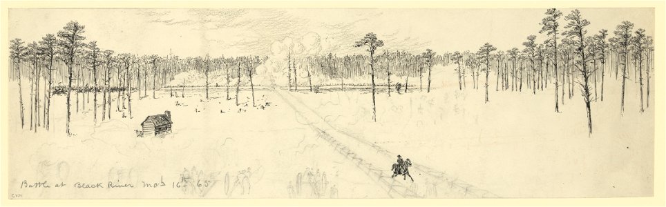 Battle at Black River, M(ar)ch 16th, 65 LCCN2004661156