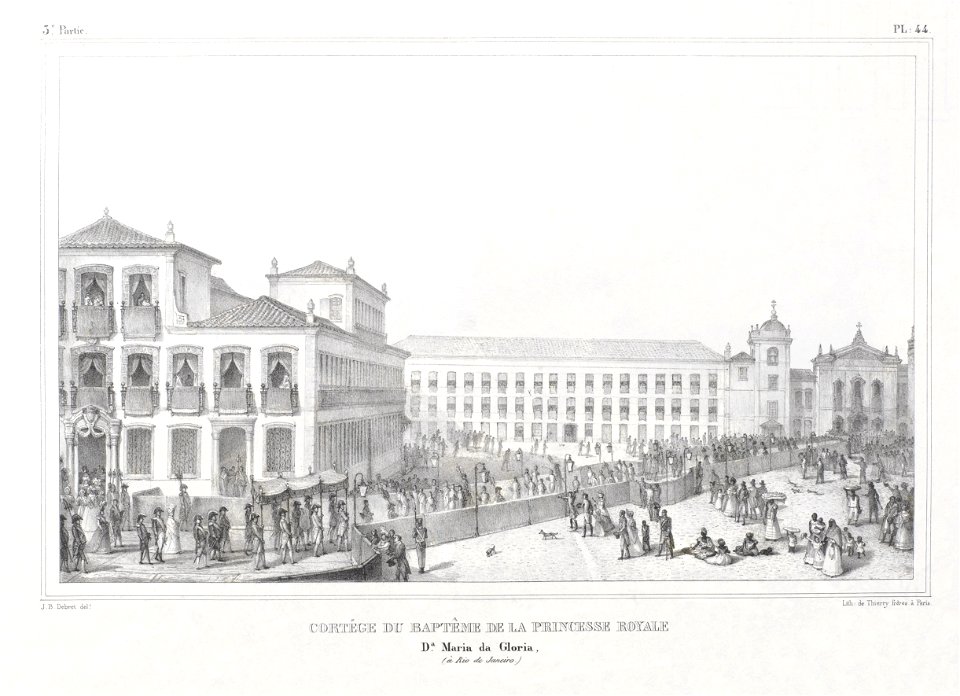 Batismo da Princesa Maria da Glória AN