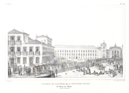 Batismo da Princesa Maria da Glória AN