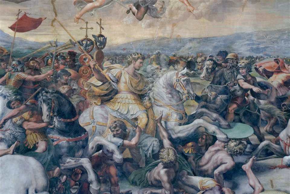 Battle at Pons Milvius detail 01