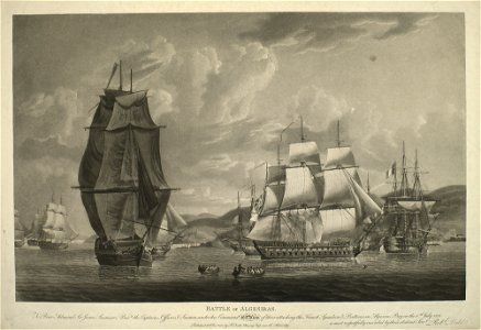 Battle of Algeciras, 6 July 1801 RCIN 735098