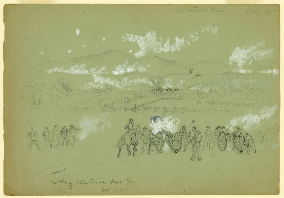 Battle of Allatoona Pass, Ga. Oct 5-64 LCCN2004660155