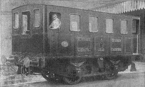 Battery-electric locomotive, Lancashire & Yorkshire railway (Rankin Kennedy, Electrical Installations, Vol III, 1903)
