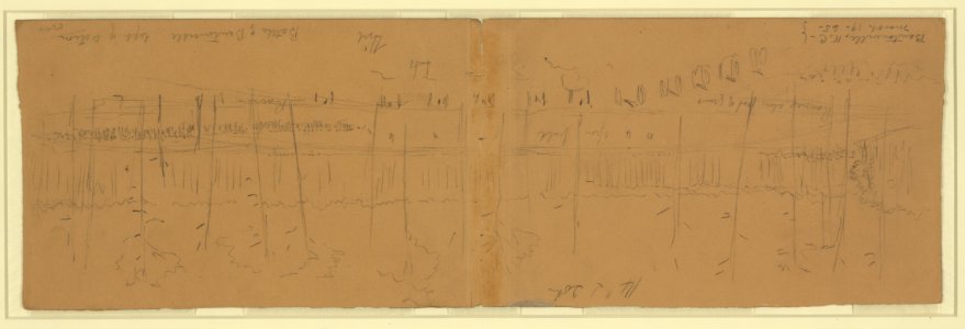 Battle of Bentonville, left of action LCCN2004661157