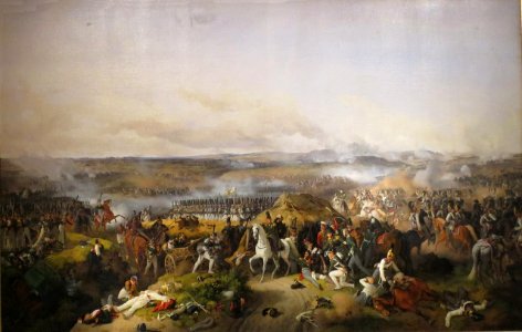 Battle of Borodino on 26 August (7 September) 1812 (by Peter von Hess)
