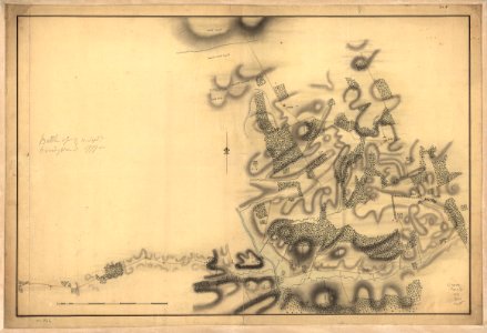 Battle of Brandywine, 11 Septr. 1777. LOC gm71000926
