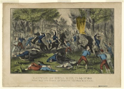 Battle of Bull Run, Va. July 21st 1861 LCCN90709041