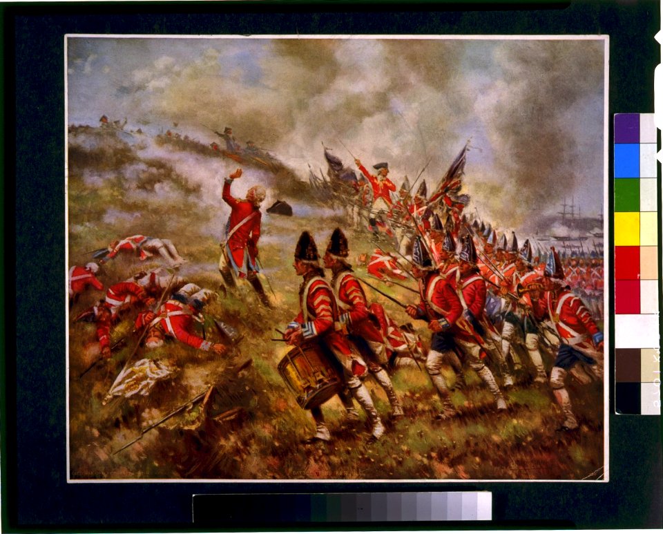 Battle of Bunker Hill - E. Percy Moran. LCCN96516282
