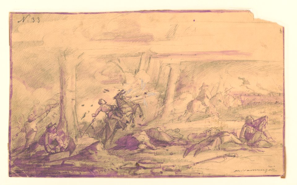 Battle of Chickamauga, Georgia, September 19, 1863 LCCN2017647015