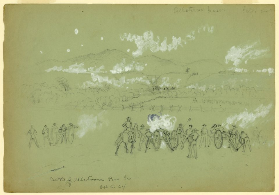 Battle of Allatoona Pass, Ga. Oct 5-64 LCCN2004660155