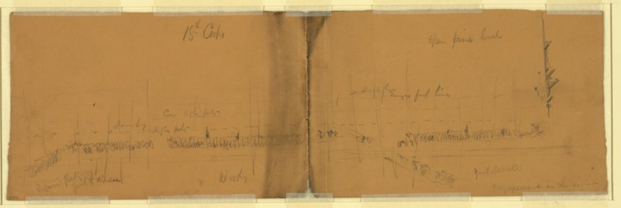 Battle of Bentonville, engagement on the right LCCN2004661158