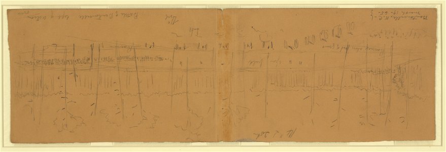 Battle of Bentonville, left of action LCCN2004661157