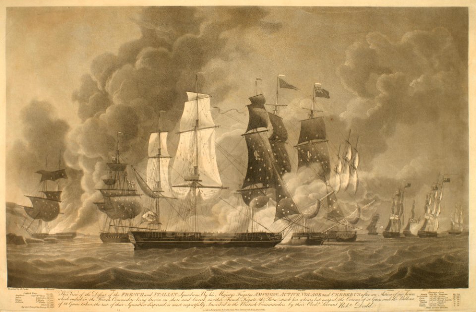 Battle of Lissa, 1811 RCIN 735162.b