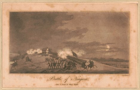 Battle of Niagara from a sketch by Major Riddle - Strickland sc. LCCN2012645301