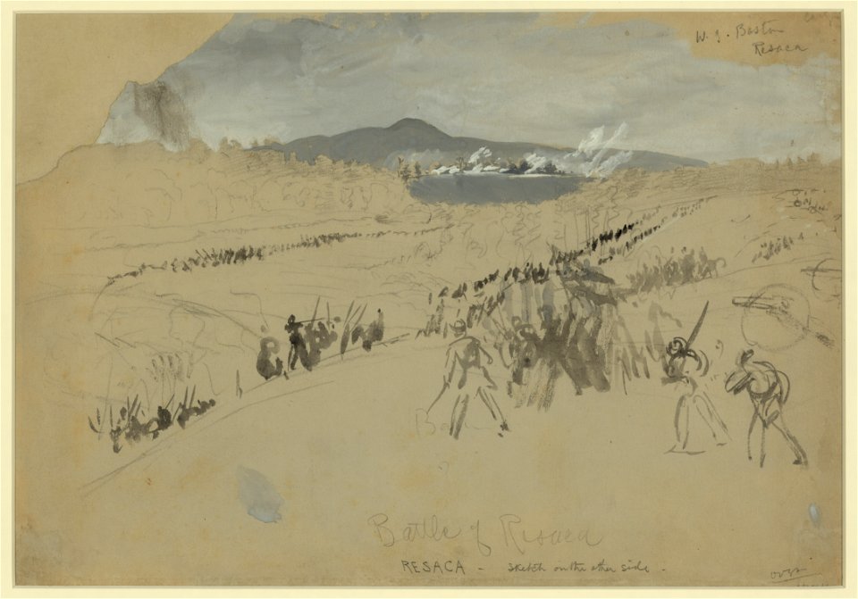 Battle of Res(a)ca LCCN2004660813