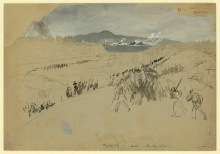Battle of Res(a)ca LCCN2004660813