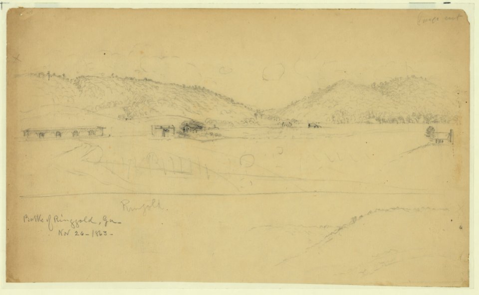 Battle of Ringgold, Ga., Nov. 26, 1863 LCCN2004660163
