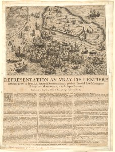 Battle of Saint-Martin-de-Ré, Île de Ré and La Rochelle, 1625 RCIN 722017