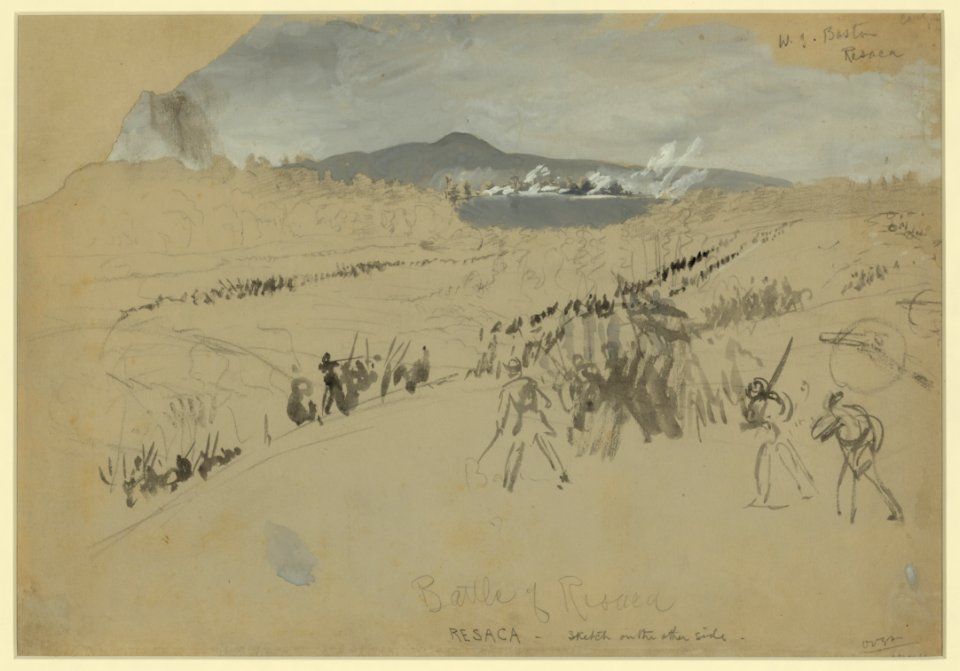 Battle of Res(a)ca LCCN2004660813