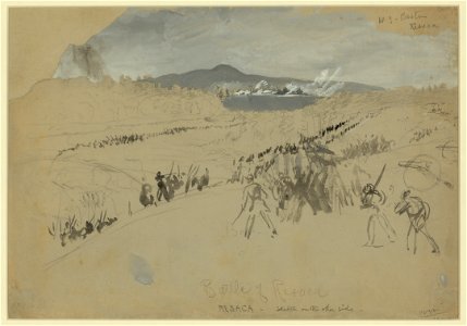 Battle of Res(a)ca LCCN2004660813
