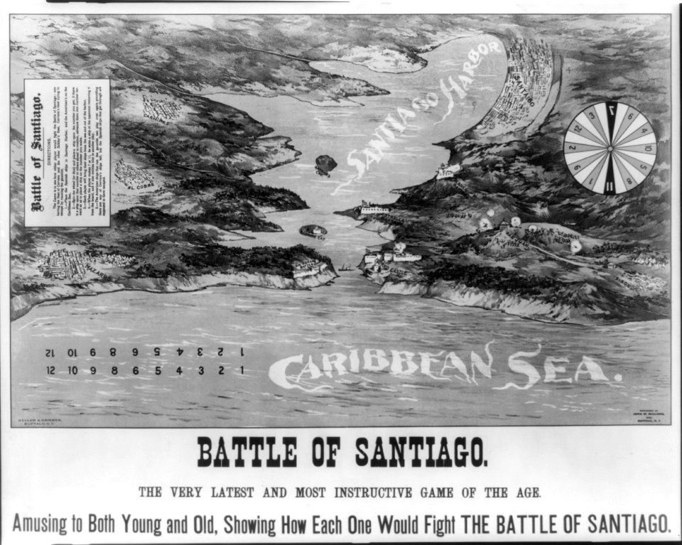 Battle of Santiago LCCN2003681001
