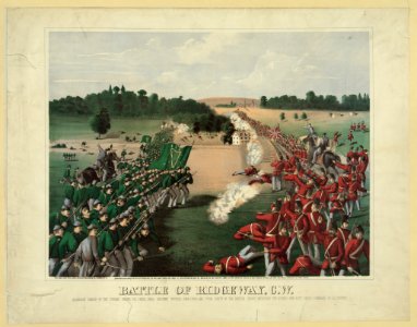 Battle of Ridgeway, C.W. LCCN2006677453