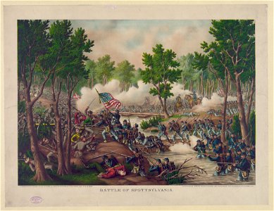 Battle of Spottsylvania-Engagements at Laurel Hill & NY River, Va. ... May 8 to 18, 1864. LCCN91721595