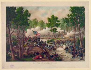 Battle of Spottsylvania-Engagements at Laurel Hill & NY River, Va. ... May 8 to 18, 1864. LCCN91721595