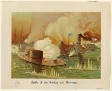 Battle of the Monitor and Merrimac LCCN2003674785