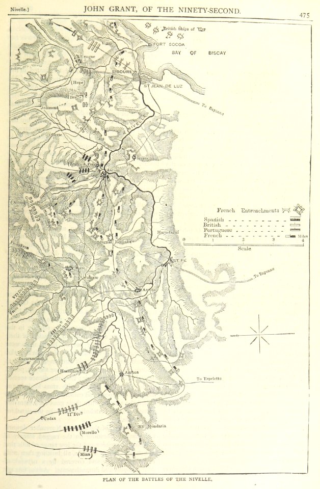 Battle of Nivelle map - Free Stock Illustrations | Creazilla