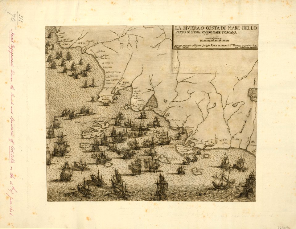 Battle of Orbetello, 1646 RCIN 723070